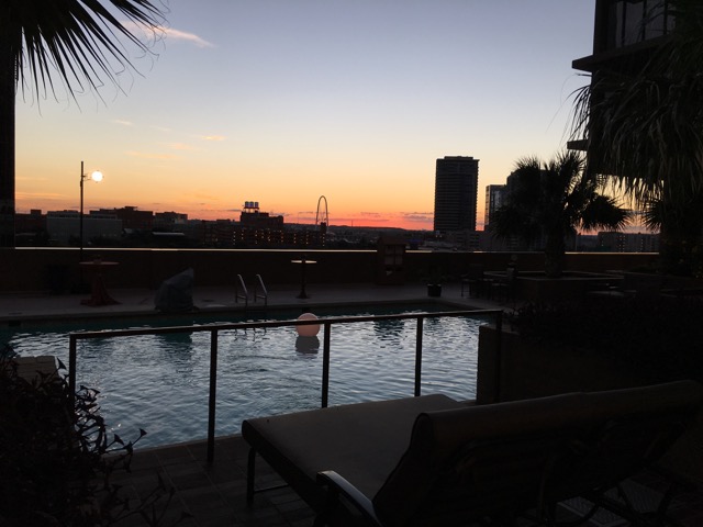 Terrace Pool at The Fairmont Dallas