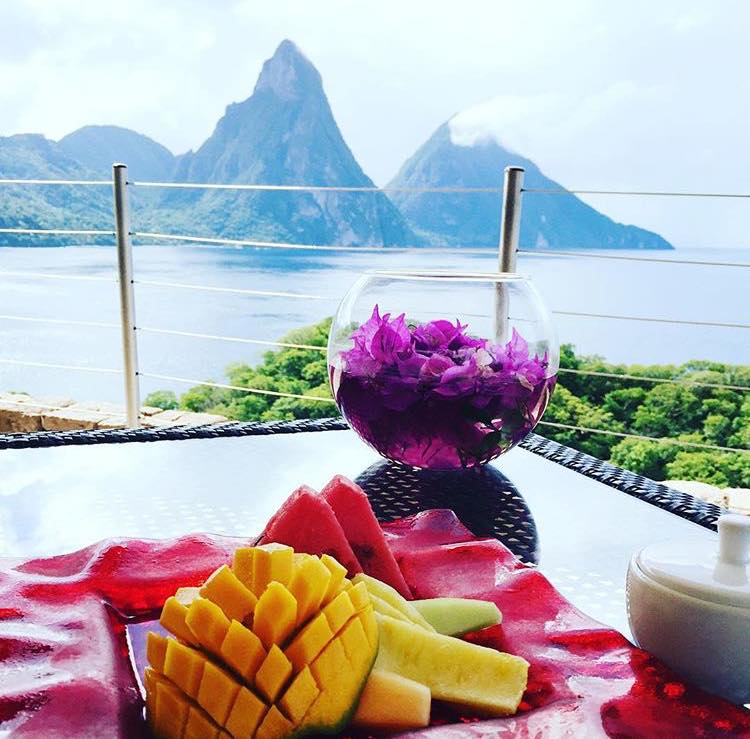 Jade Mountain guest photo by @angiesilverspoon