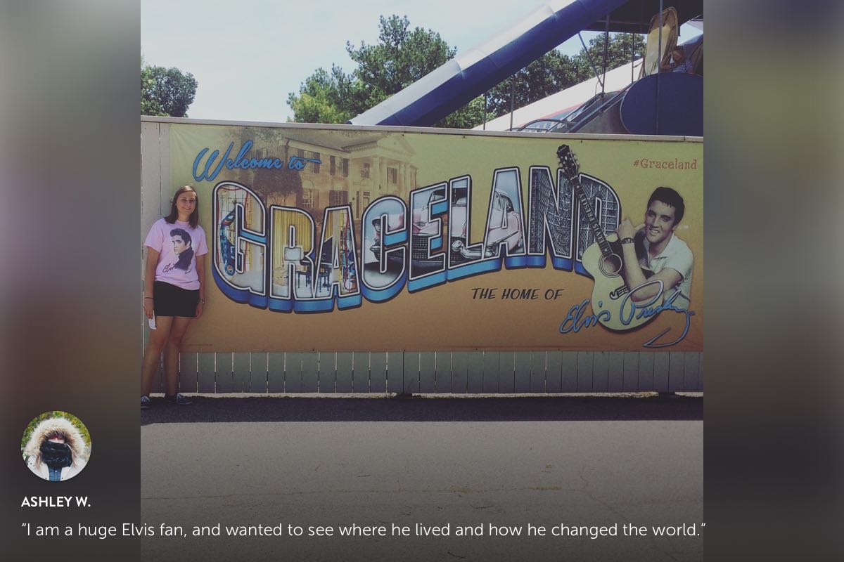 Ashley W.'s photo submission to The Guest House at Graceland's Story Contest